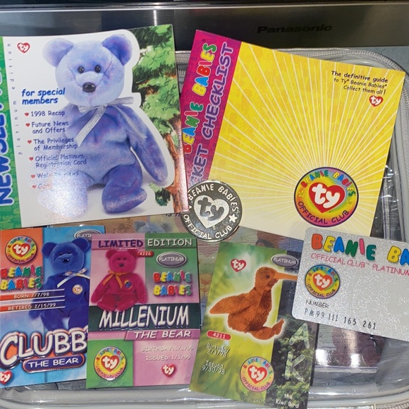 Beanie Babies clubbie ll platinum membership bag - Picture 7 of 10